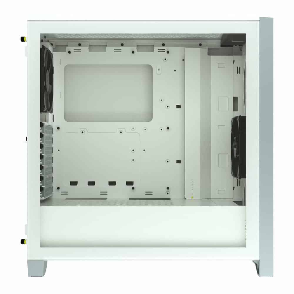 (image for) Corsair 4000D Airflow White Chassis + Corsair RM750 White PSU Bundle